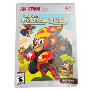 Bentley Bear’s Crystal Quest (Atari 7800, 7800+ 2600+) - Dented Box (Sealed)